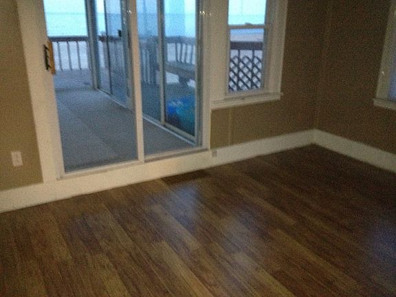Living room, porch to deck