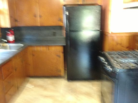 View of Kitchen upon entry from porch.