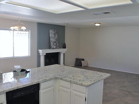 Kitchen into Family Room