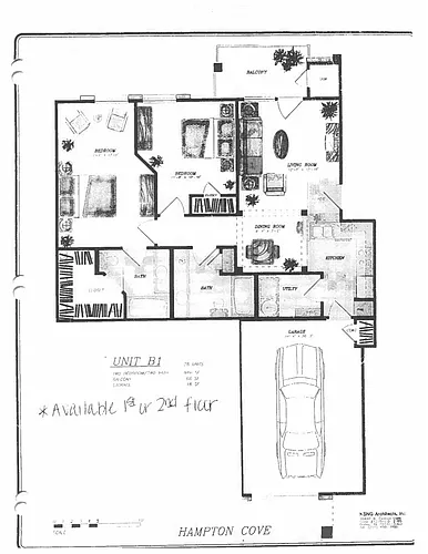 Floor plan B1-A