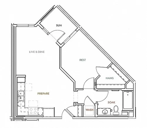 Floor plan A1