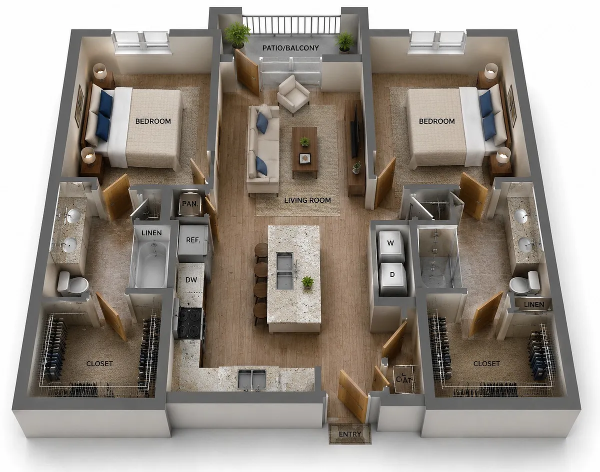 Floor plan B2