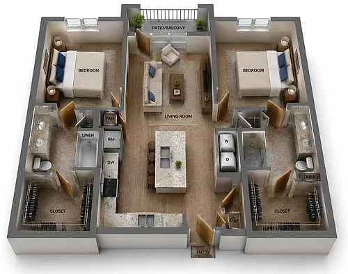 Floor plan B2