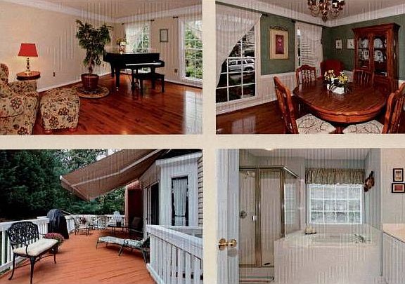 LR, DR, Master Bath, Deck