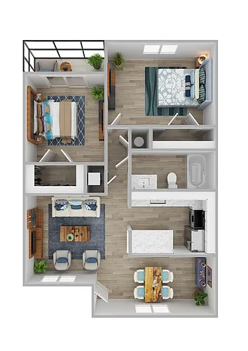Floor plan B0