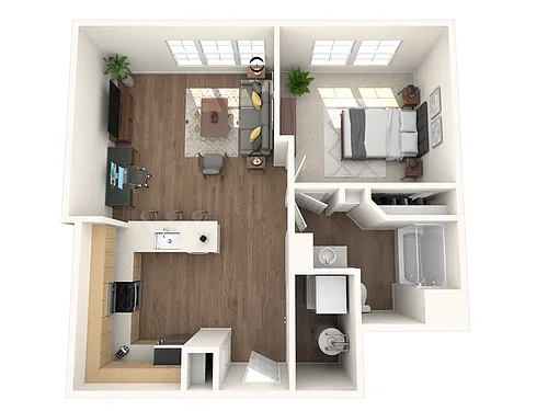 Floor plan A2-W