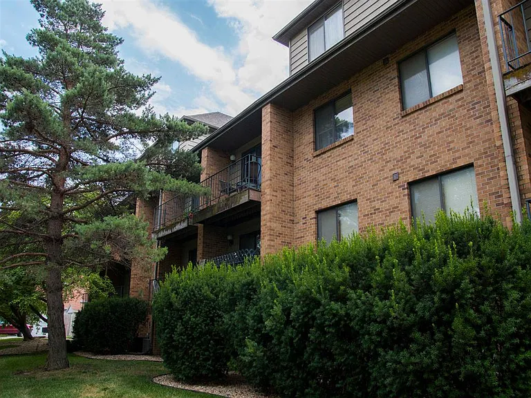 Surround yourself with mature landscaping and enjoy the privacy of your own balcony space..