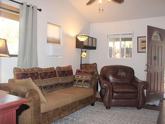 Comfortable seating in living room.