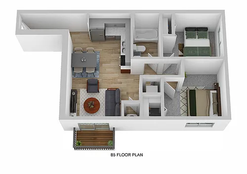Floor plan The Cambridge