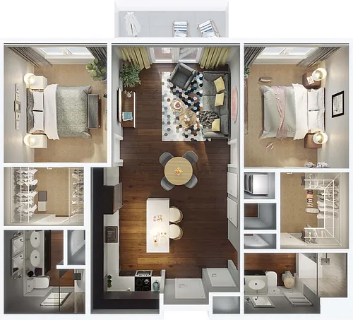 Floor plan Dahlia