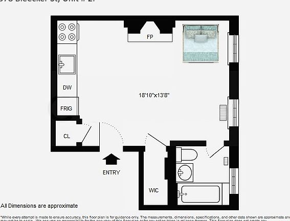 2nd image of 378 Bleecker Street 2f #2F
