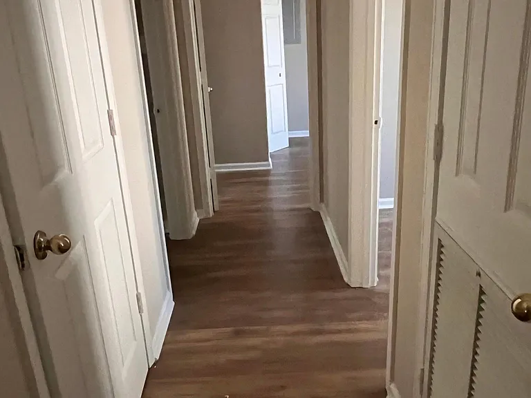 Hallway to rooms