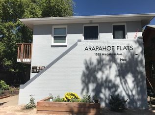 1525 Arapahoe, Boulder, CO 80302