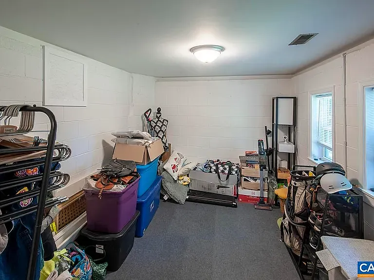 Conditioned basement with separate entrance