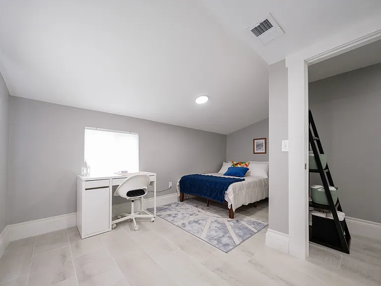 First Floor Bedroom, Office Flex space
