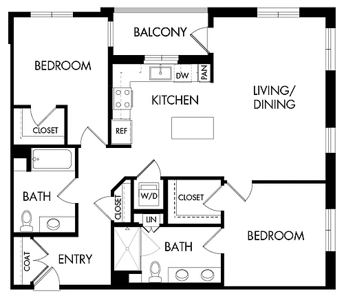 Floor plan B32A