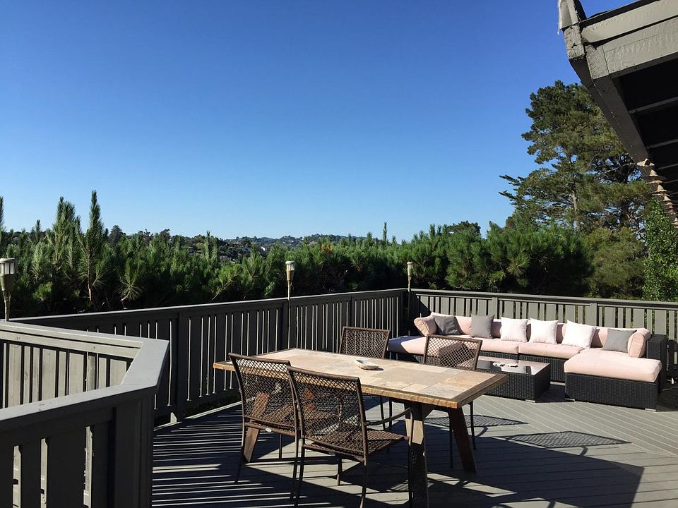 Deck off the living room