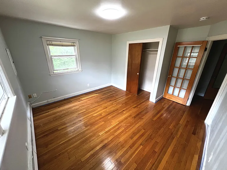 First and most likely main bedroom! Features a very big closet and also another big closet right outside of the bedroom!