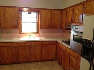 Light, bright kitchen