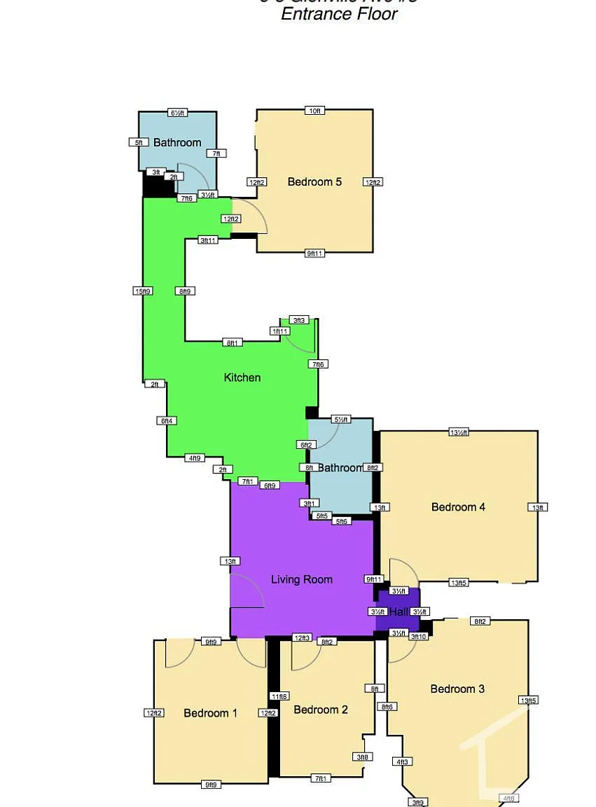 4 bed, 1400 sqft, $5,400 — Photo 3