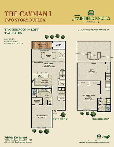 Floor plan The Cayman I