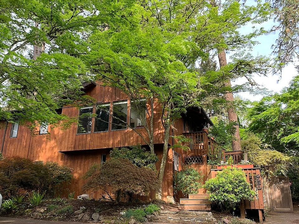 Front of the house and stairs