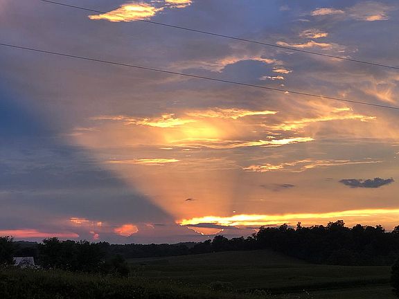 Sunsets from front porch