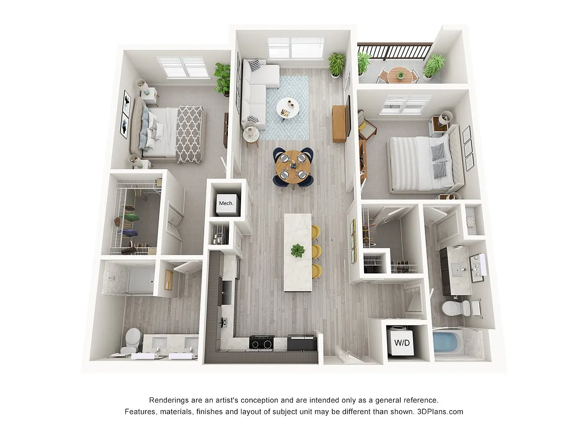 Floor plan B2D