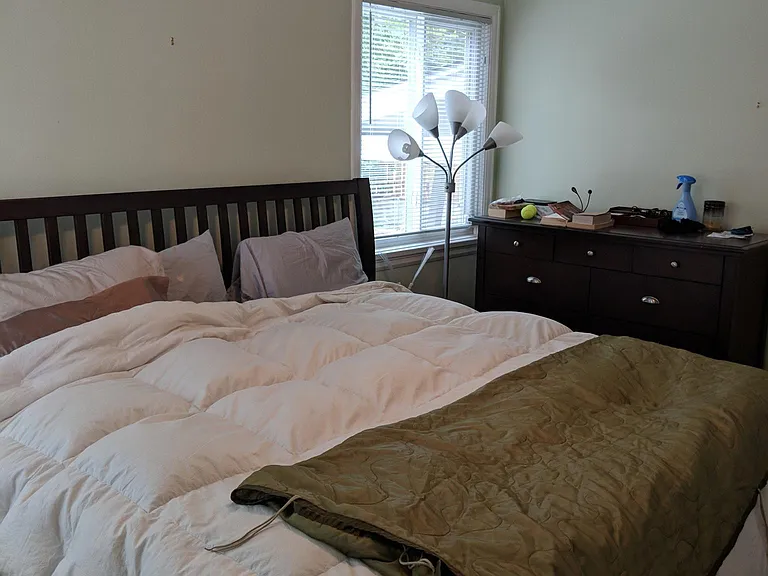 Main floor bedroom at NE Corner