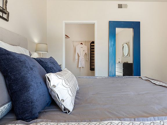 Expansive Bedrooms with Large Walk in Closets