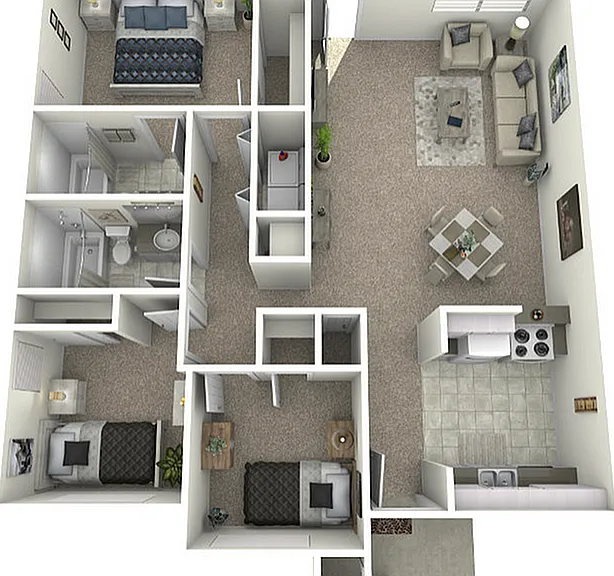 1077sqft 3bd Encanto 1077sqft 3bd Encanto