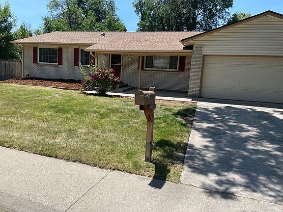 Home front with 2 car garage with Garage Door Opener