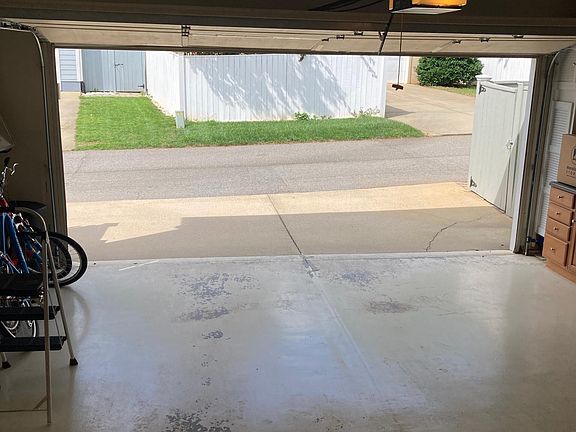 And an additional secured parking space is next to the garage.