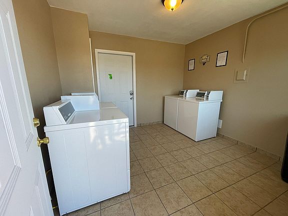 Laundry room on site