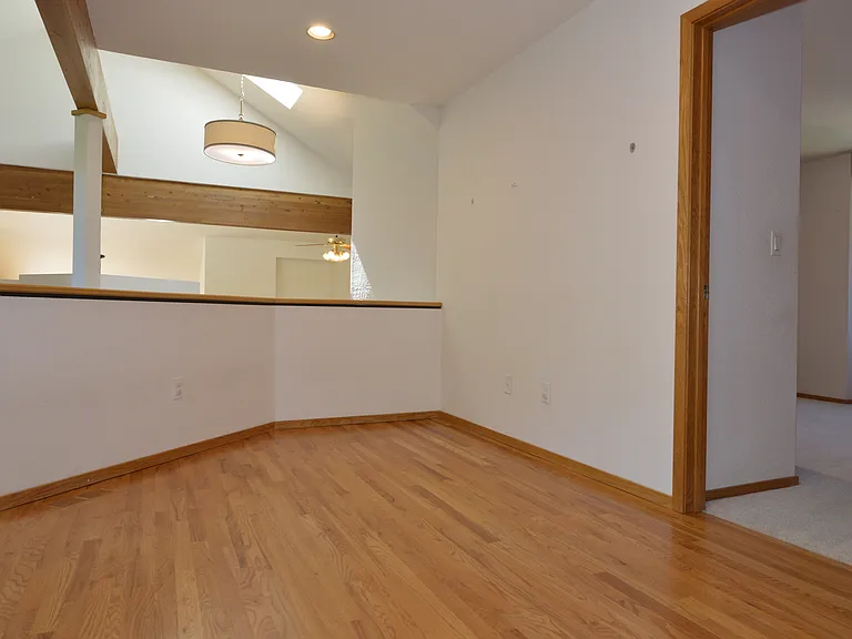 Loft area on second floor