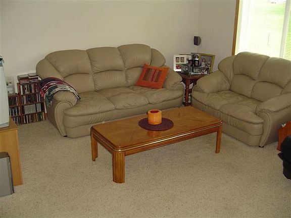 Living Room is open to the dining/kitchen area