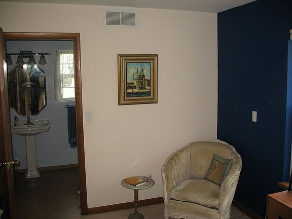 Master bedroom seating area