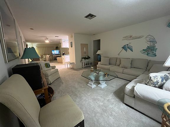 Front entrance, living room