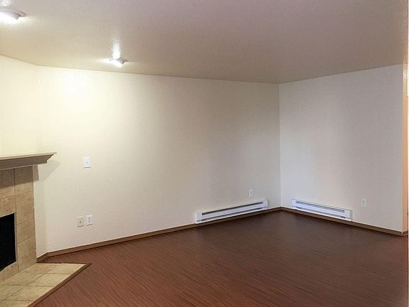 Large living room with fireplace