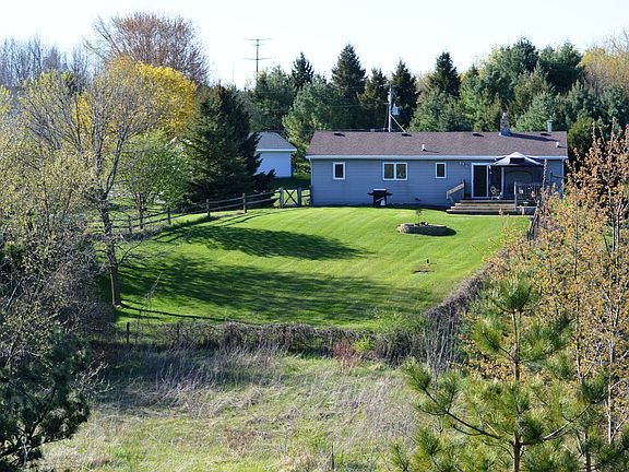 Backyard from top of hill
