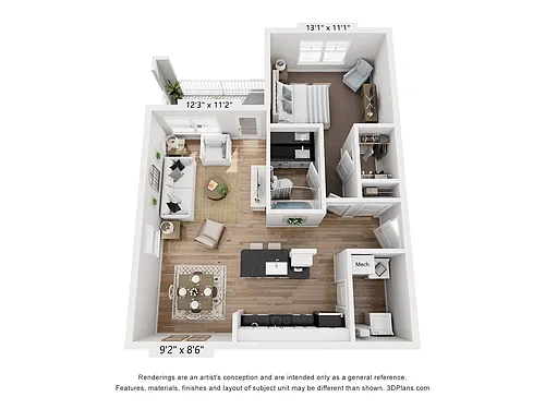 Floor plan The Serenity