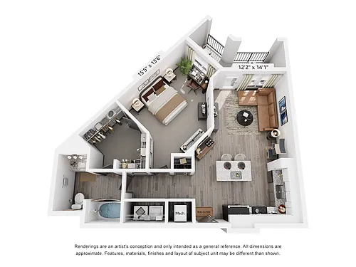 Floor plan Churchill