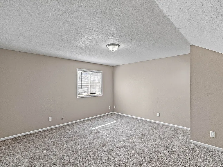 Spacious Carpeted Bedrooms