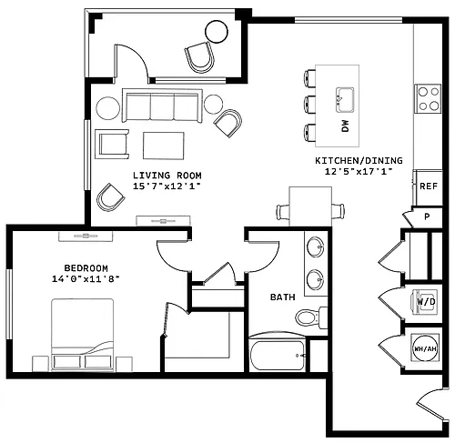 Floor plan Jackson