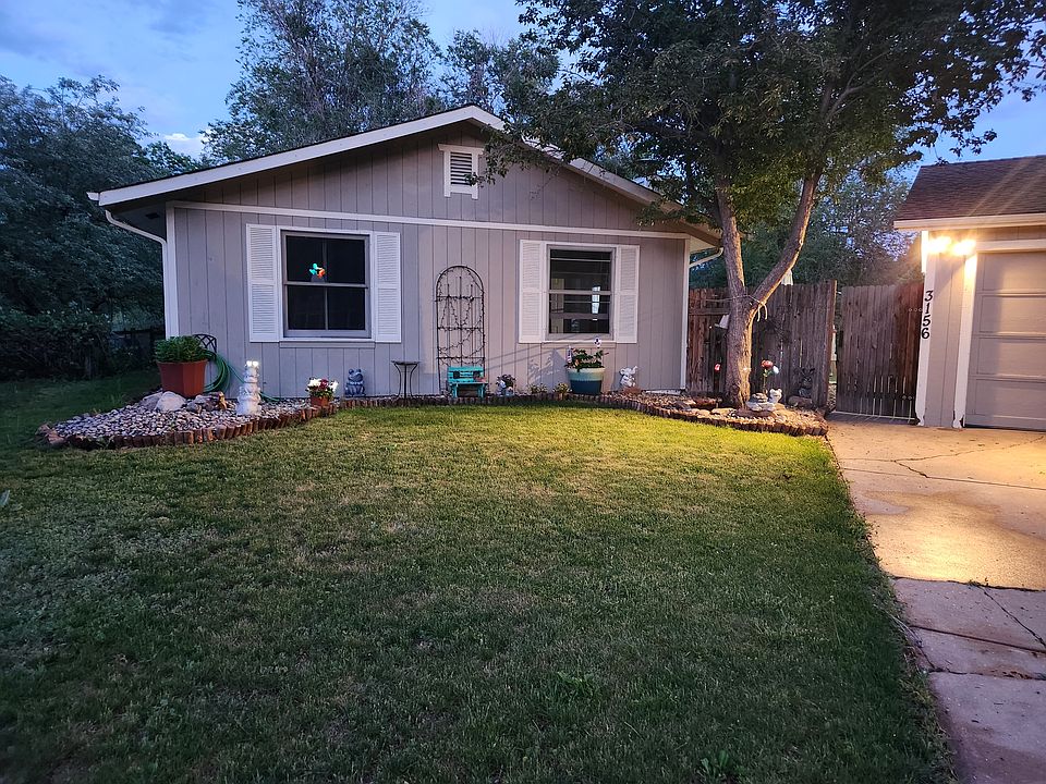 View of the front of the house.
