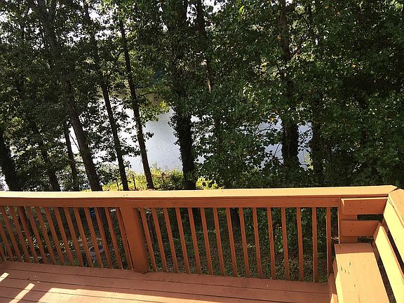 View Of Lake Off Back Deck