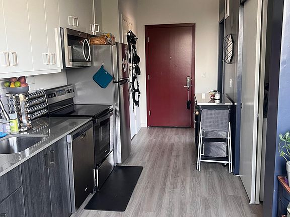 Entryway + kitchenette