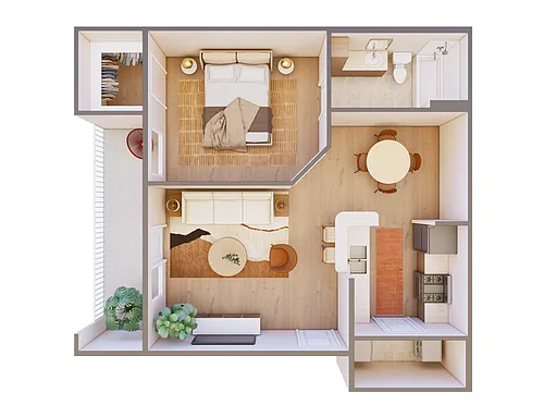 Floor plan A1