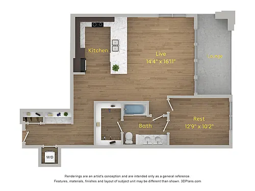 Floor plan A6