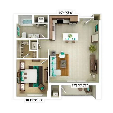 Floor plan A5-11